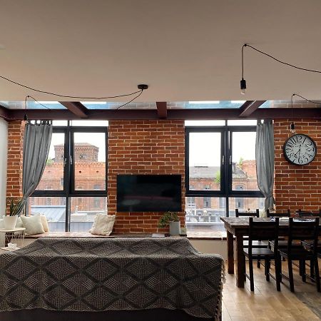 Wyjatkowy 2-Poziomowy Klimatyzowany Loft Lódź Exterior foto